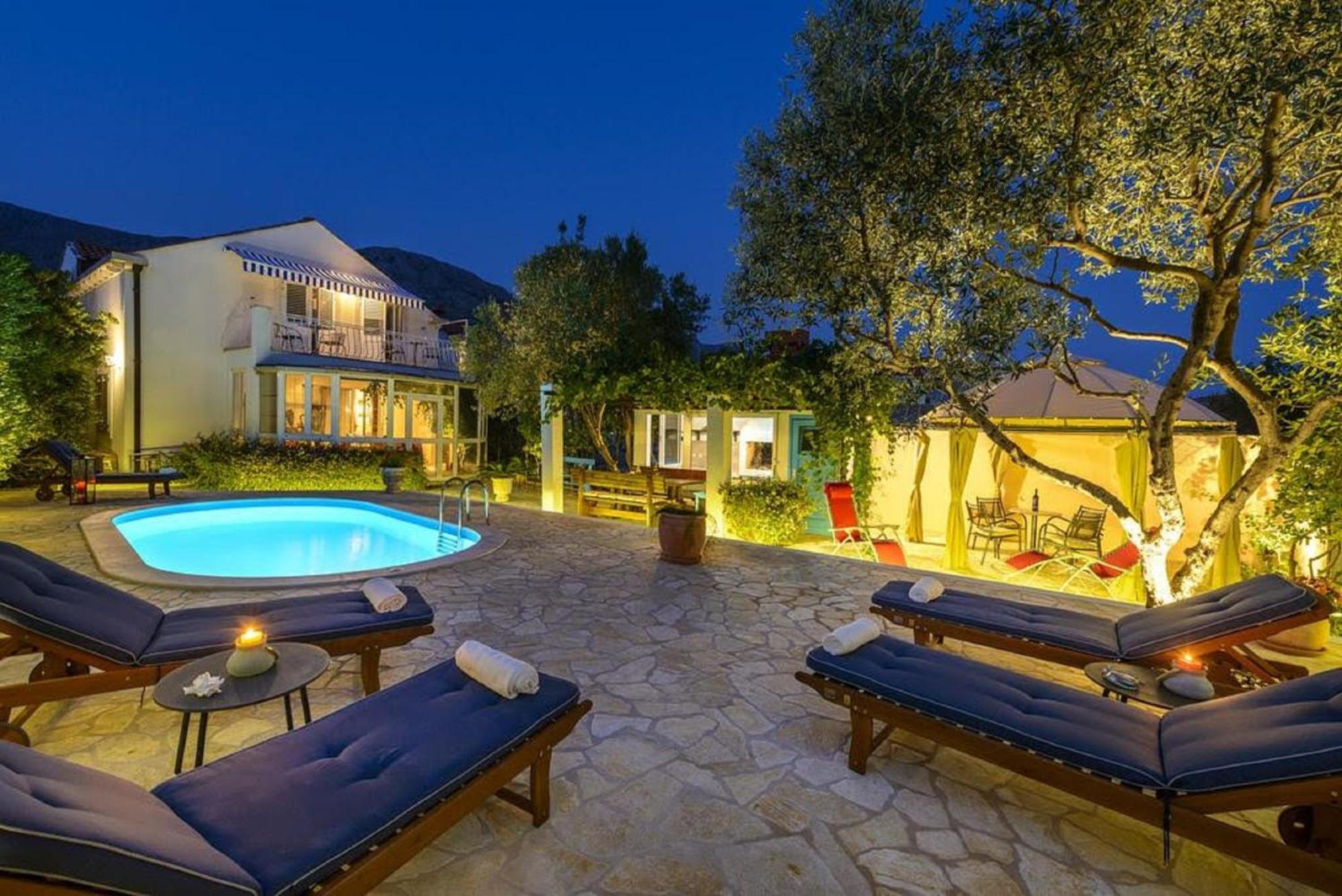 Villa Piano Mlini Buitenkant foto