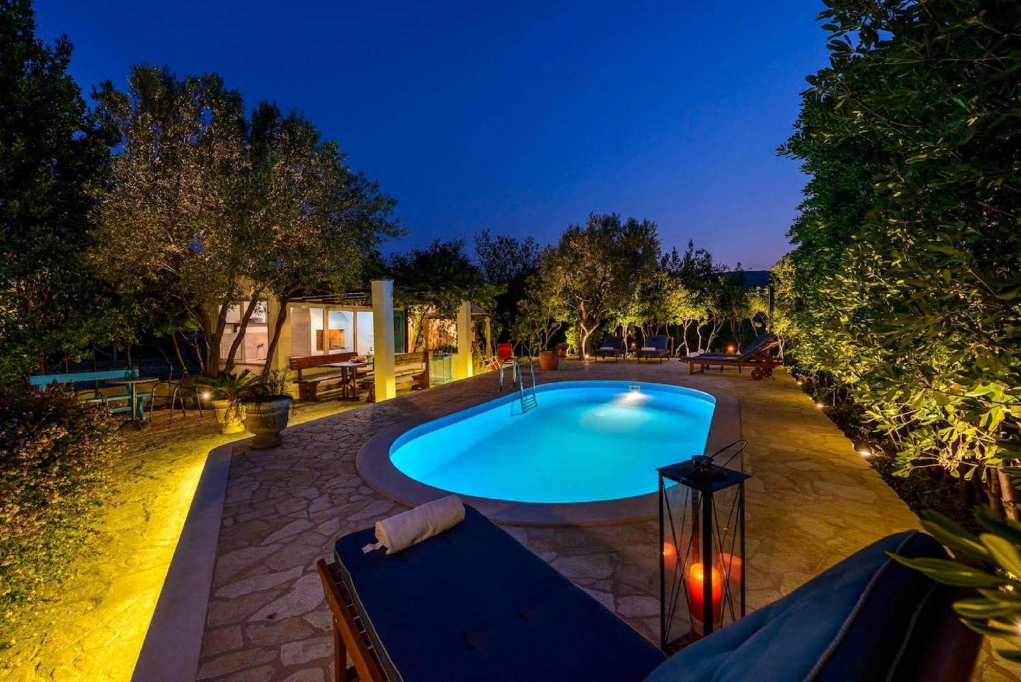 Villa Piano Mlini Buitenkant foto