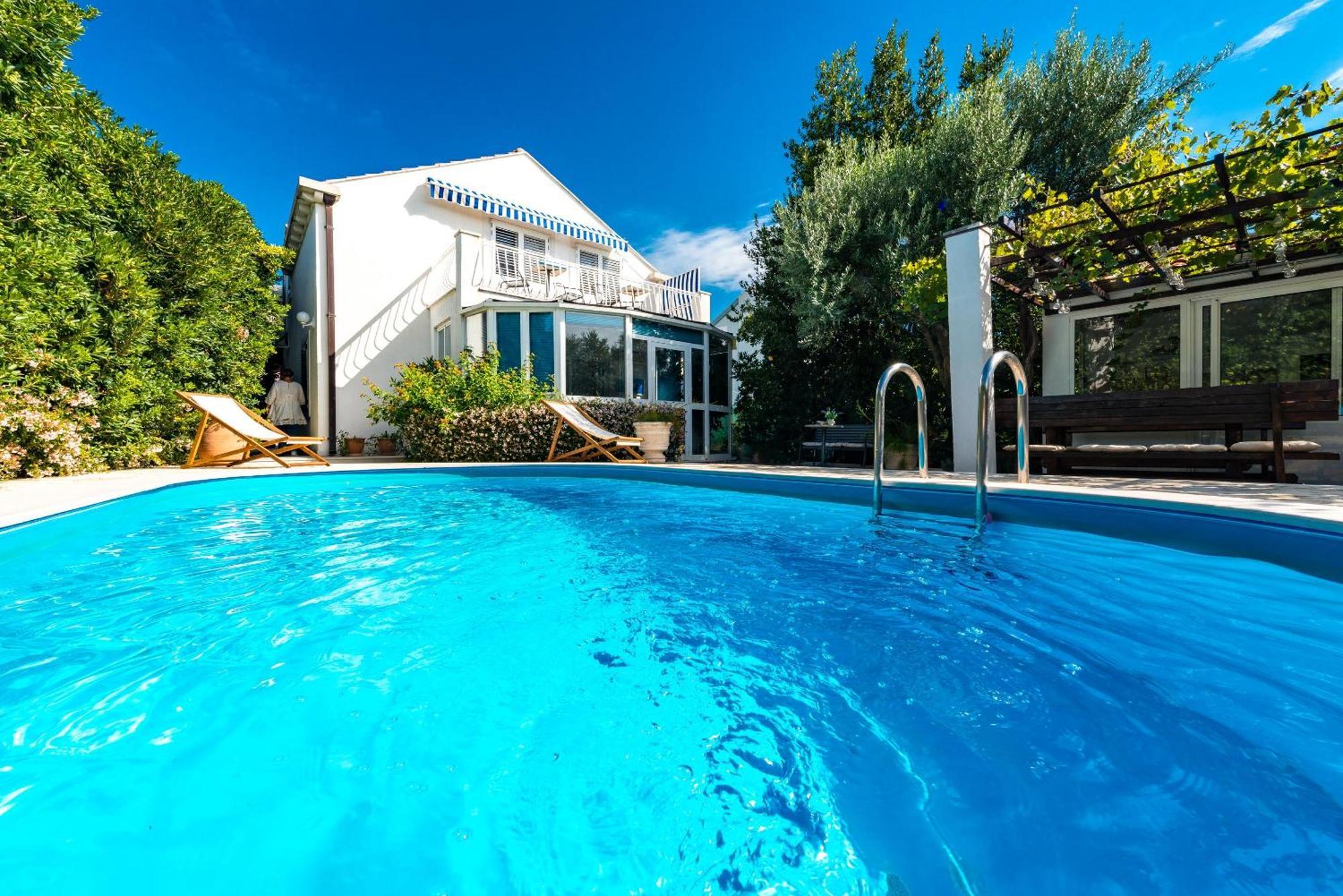 Villa Piano Mlini Buitenkant foto