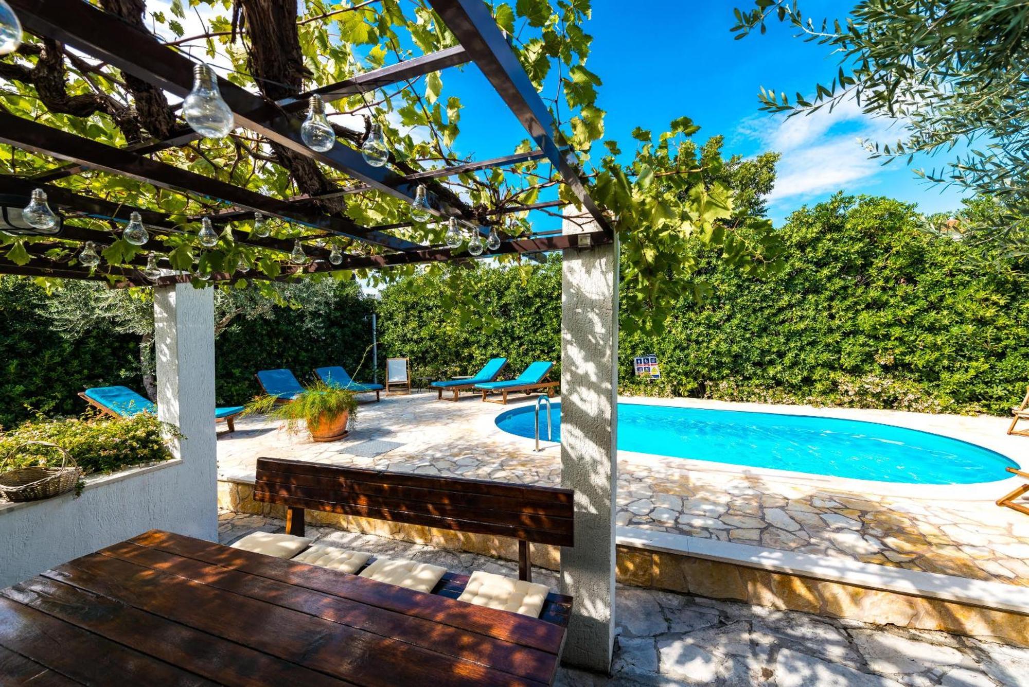 Villa Piano Mlini Buitenkant foto