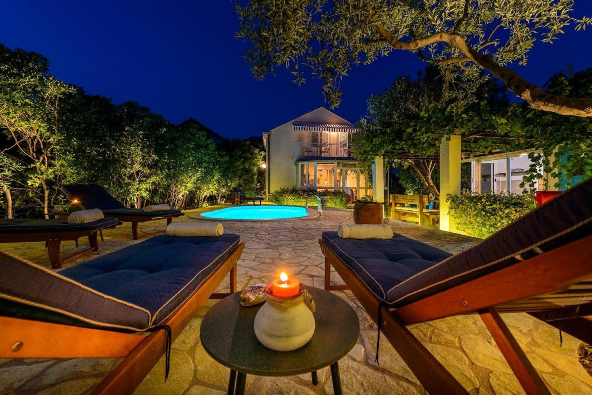 Villa Piano Mlini Buitenkant foto